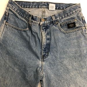 Harley Davidson acid wash jeans traditional fit